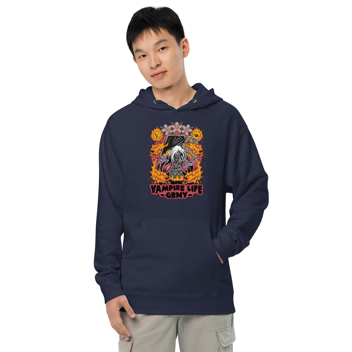 Vamp Life X GBNY "Fiery Vamp" Hoodie - Men's