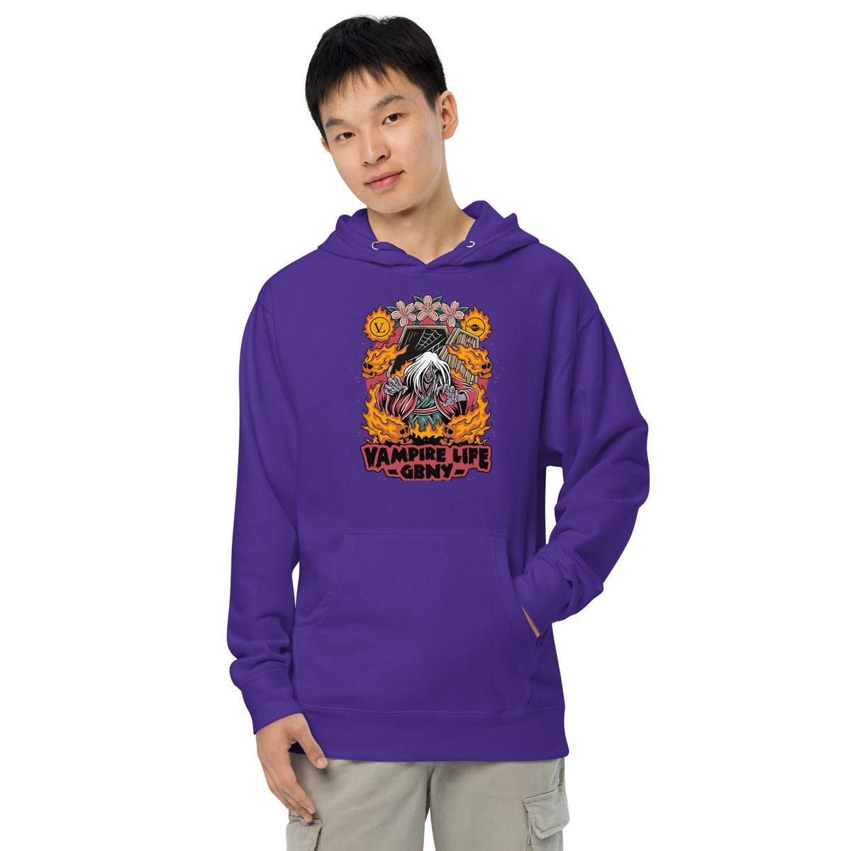 Vamp Life X GBNY "Fiery Vamp" Hoodie - Men's
