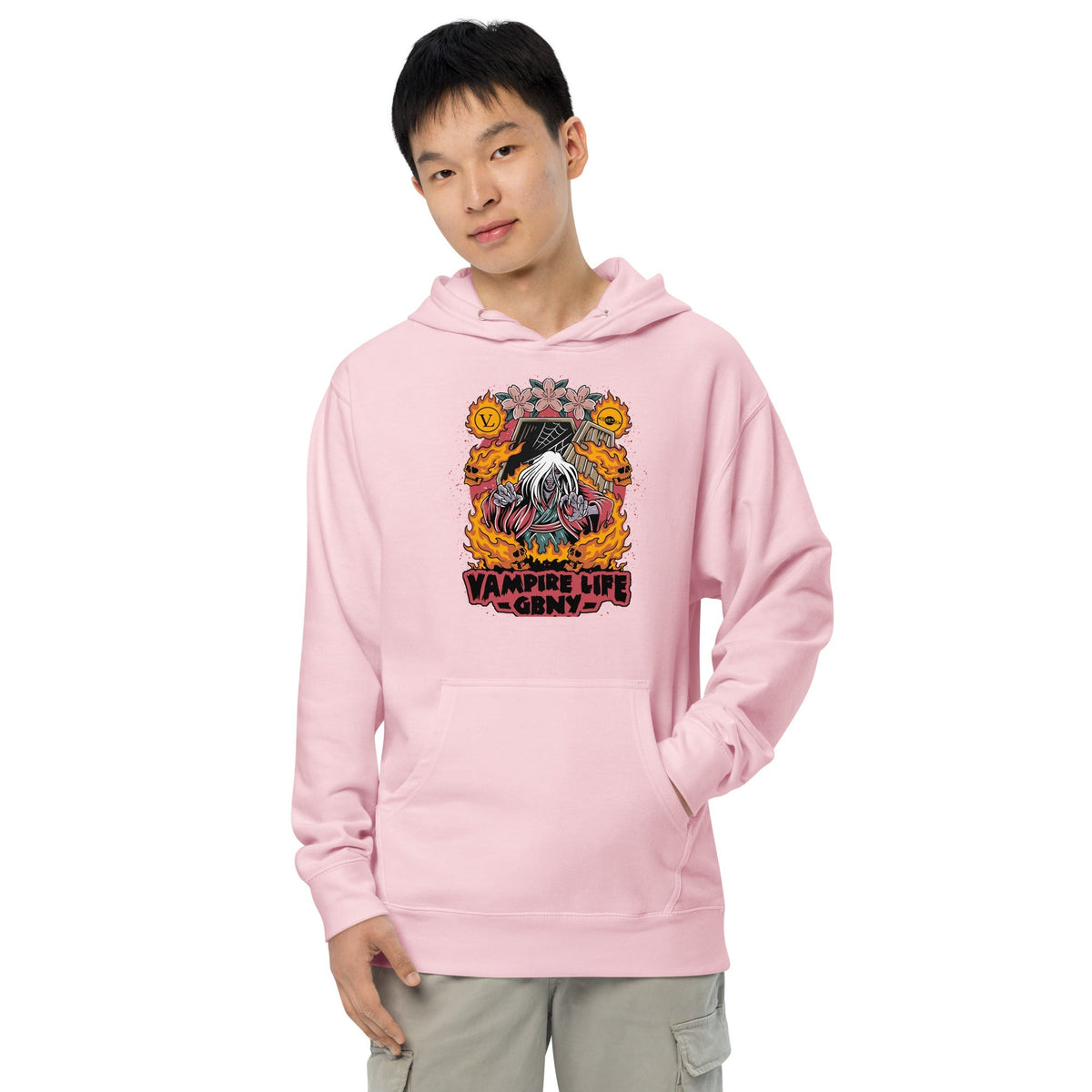 Vamp Life X GBNY "Fiery Vamp" Hoodie - Men's
