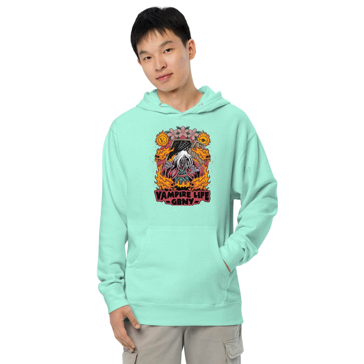 Vamp Life X GBNY "Fiery Vamp" Hoodie - Men's