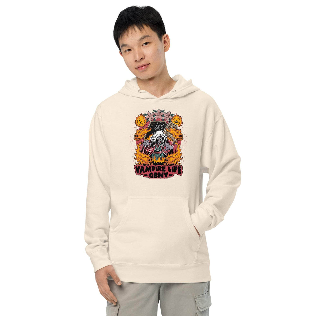 Vamp Life X GBNY "Fiery Vamp" Hoodie - Men's