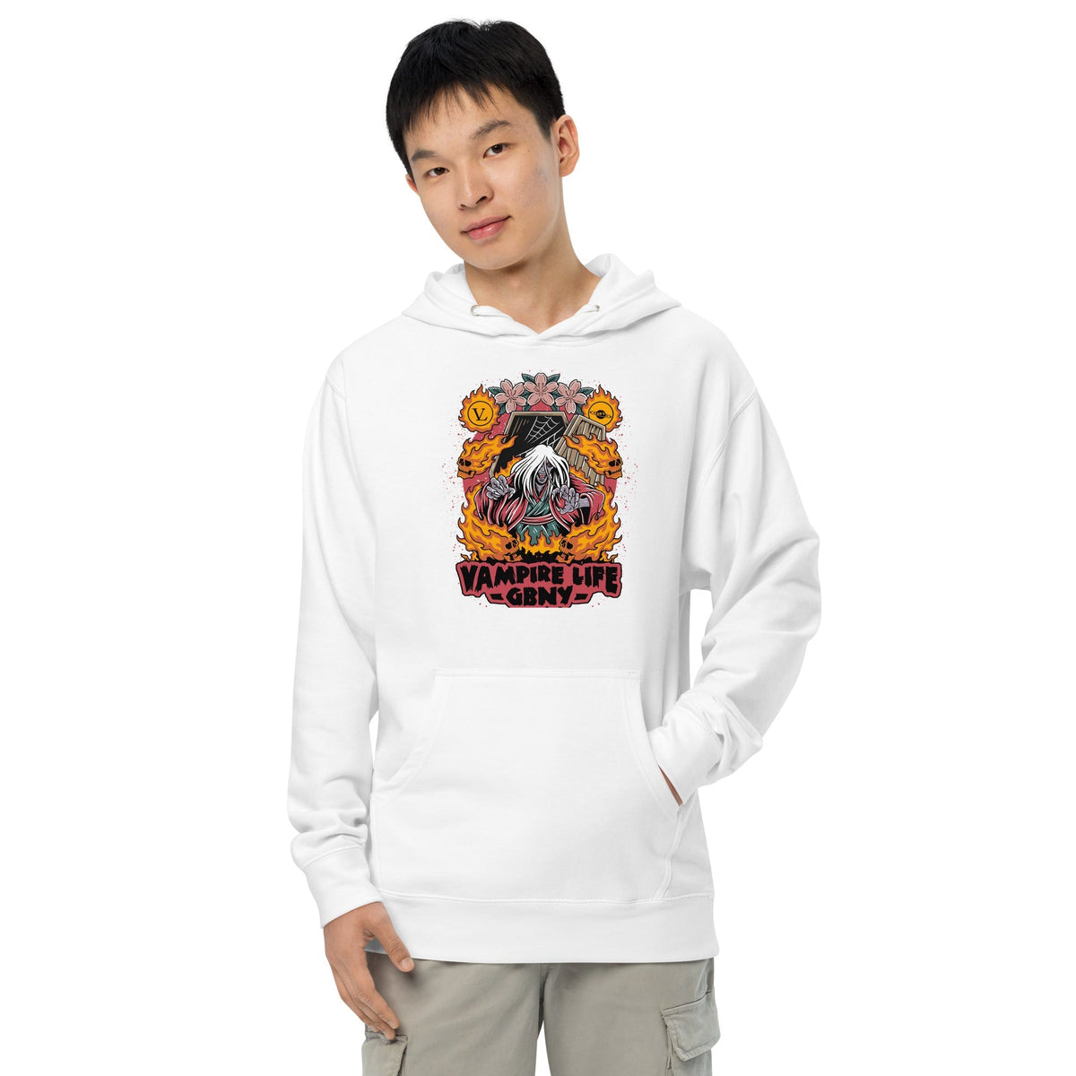 Vamp Life X GBNY "Fiery Vamp" Hoodie - Men's