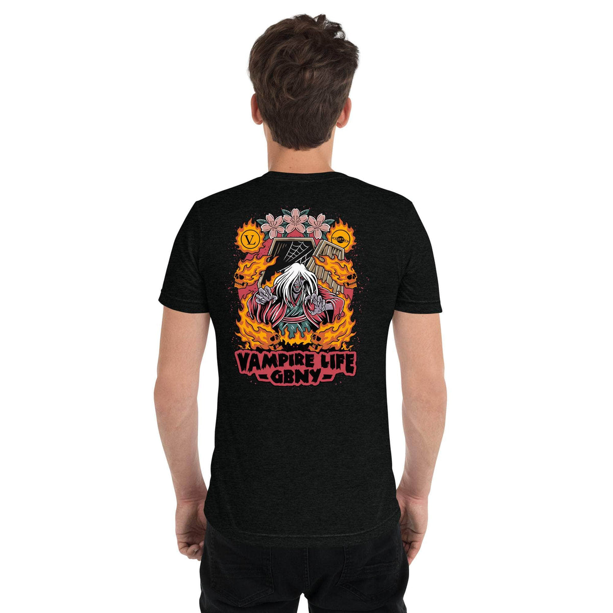 Vamp Life X GBNY "Fiery Vamp" T-shirt - Men's