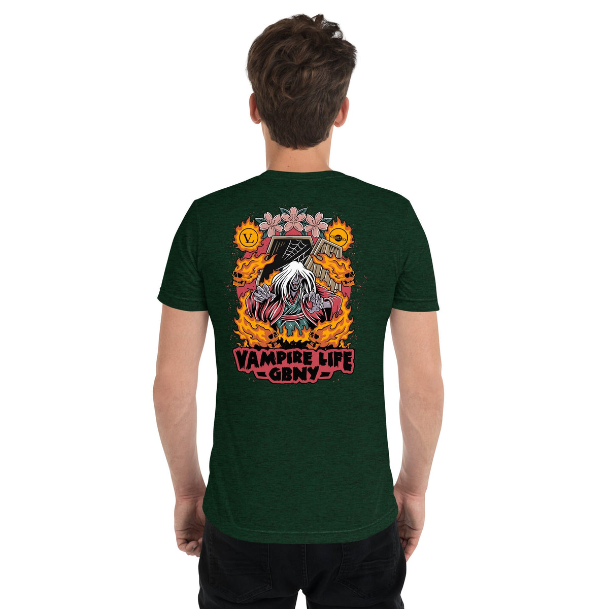 Vamp Life X GBNY "Fiery Vamp" T-shirt - Men's