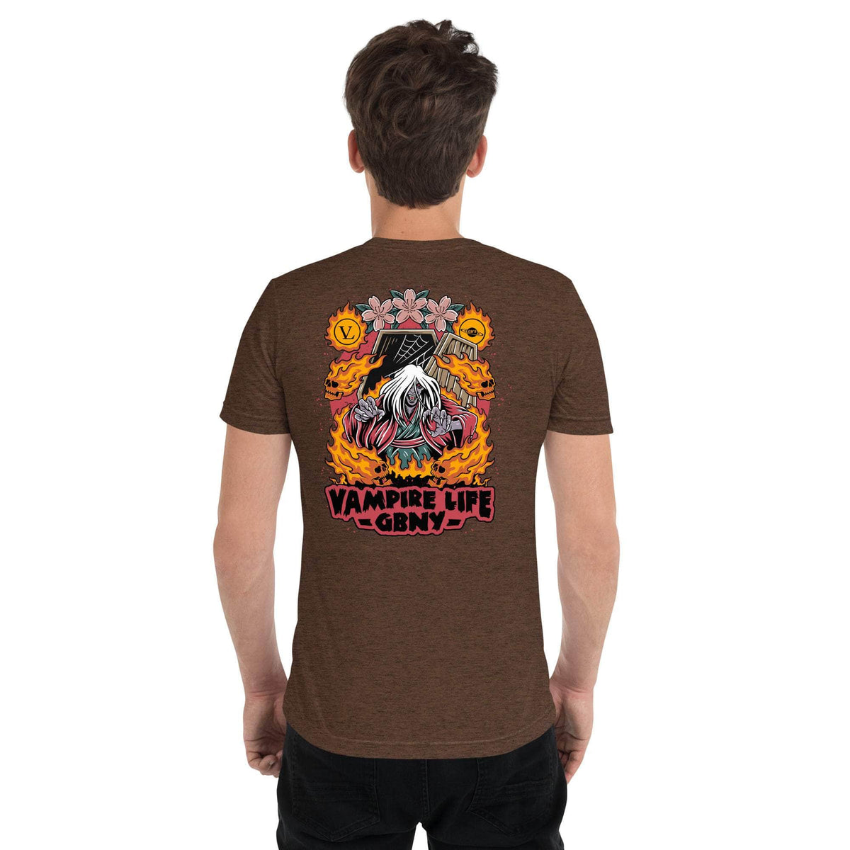 Vamp Life X GBNY "Fiery Vamp" T-shirt - Men's