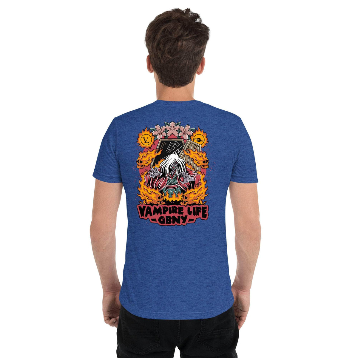 Vamp Life X GBNY "Fiery Vamp" T-shirt - Men's