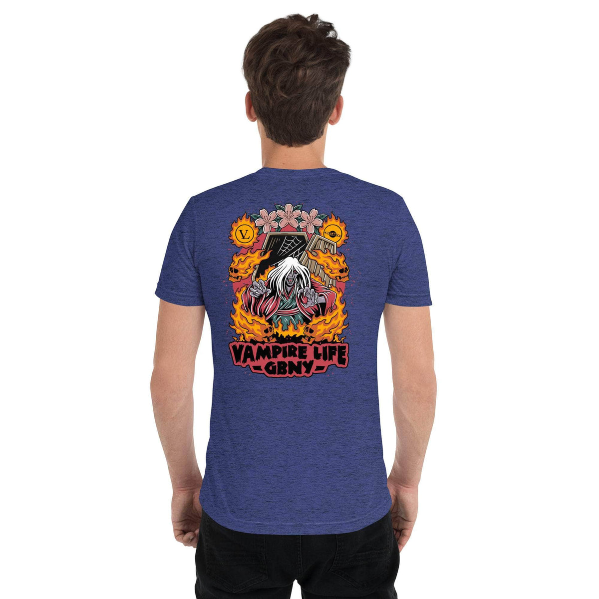 Vamp Life X GBNY "Fiery Vamp" T-shirt - Men's