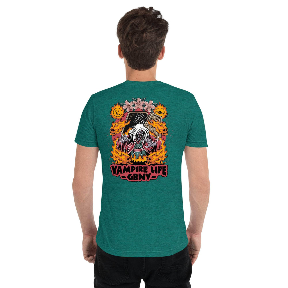 Vamp Life X GBNY "Fiery Vamp" T-shirt - Men's