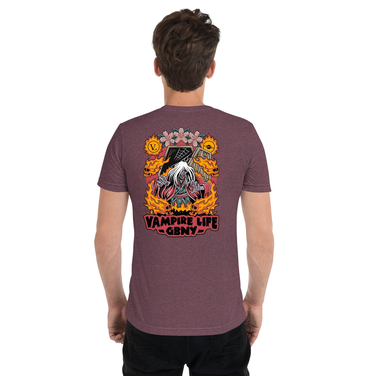 Vamp Life X GBNY "Fiery Vamp" T-shirt - Men's