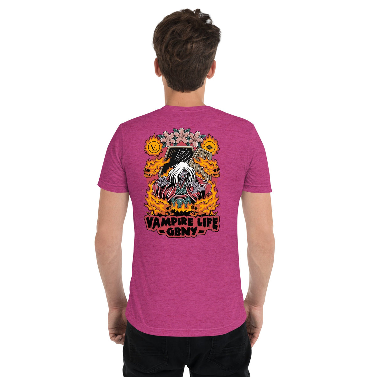 Vamp Life X GBNY "Fiery Vamp" T-shirt - Men's