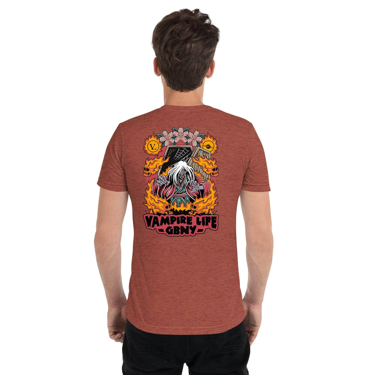 Vamp Life X GBNY "Fiery Vamp" T-shirt - Men's