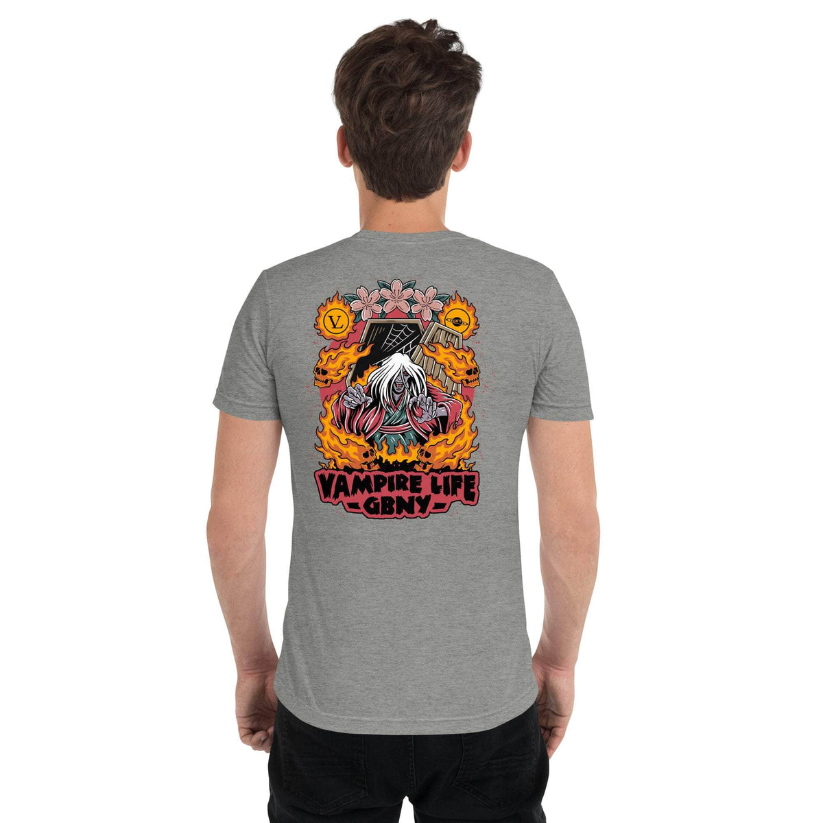 Vamp Life X GBNY "Fiery Vamp" T-shirt - Men's