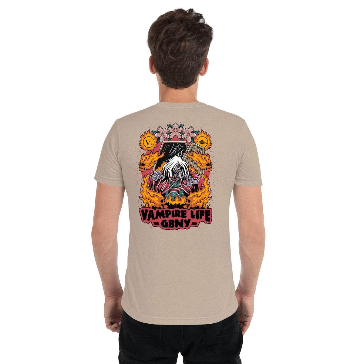 Vamp Life X GBNY "Fiery Vamp" T-shirt - Men's