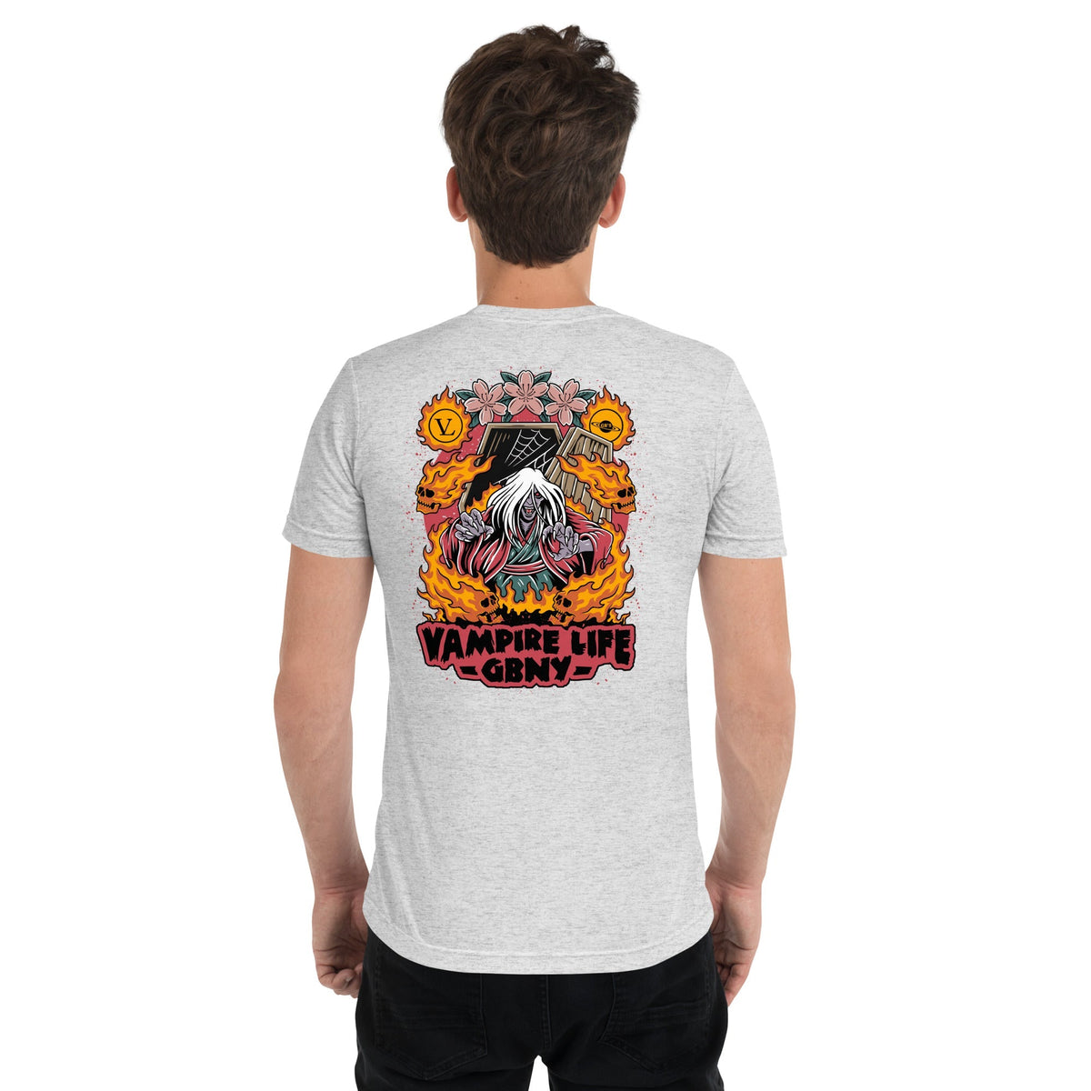 Vamp Life X GBNY "Fiery Vamp" T-shirt - Men's