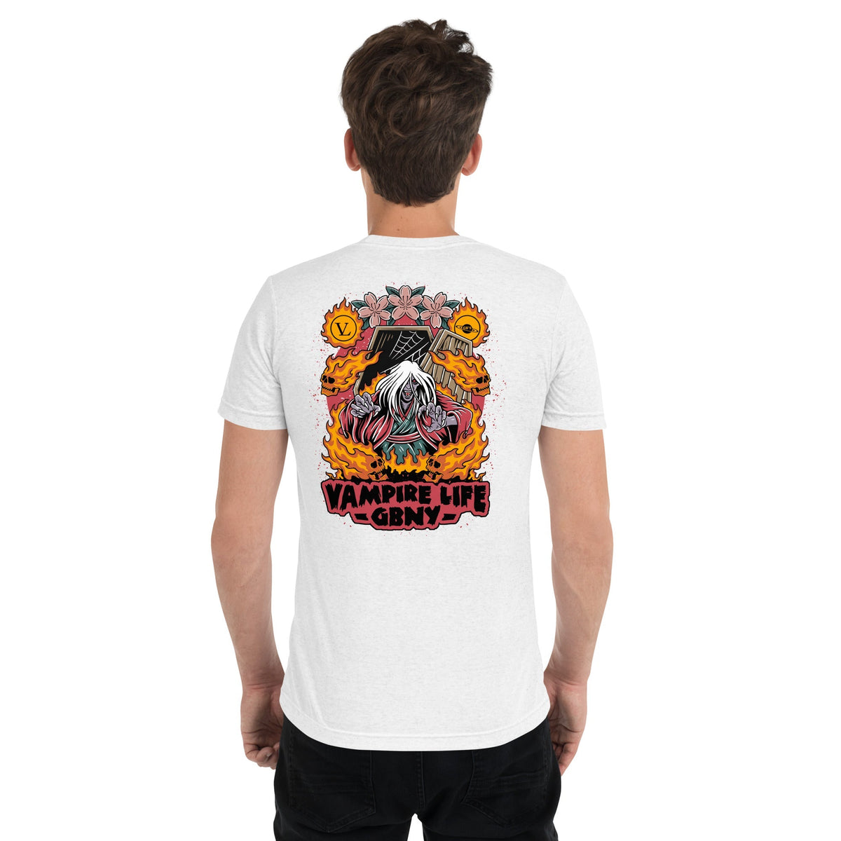 Vamp Life X GBNY "Fiery Vamp" T-shirt - Men's