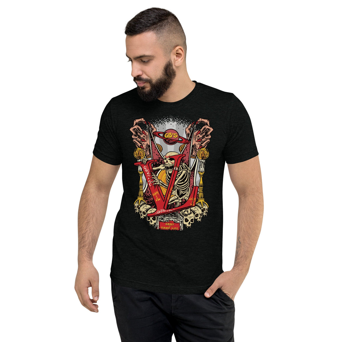 Vamp Life X GBNY "Graveyard" T-shirt - Men's