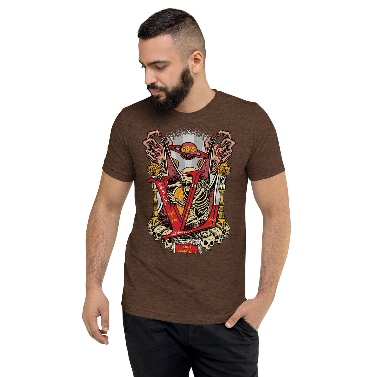 Vamp Life X GBNY "Graveyard" T-shirt - Men's