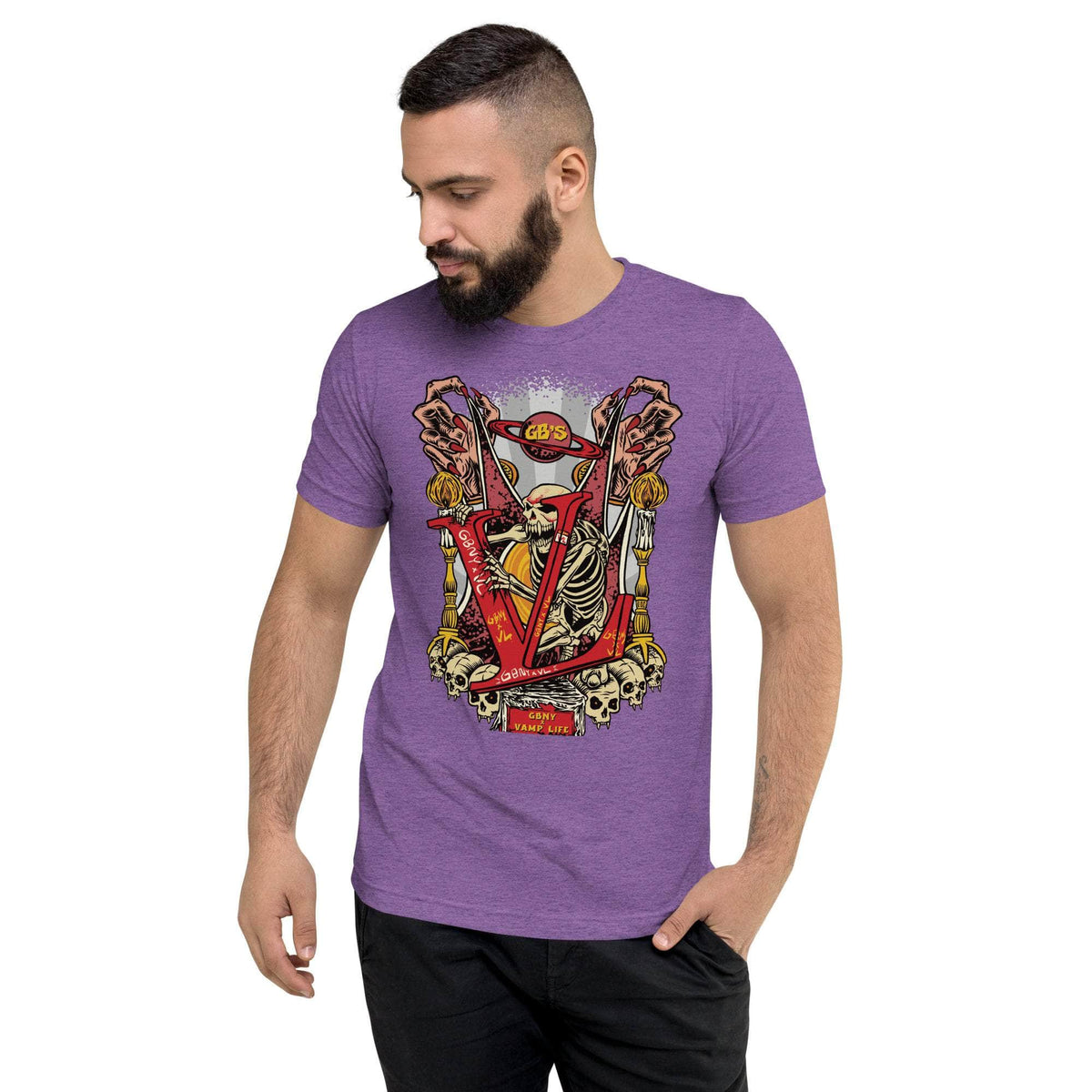 Vamp Life X GBNY "Graveyard" T-shirt - Men's