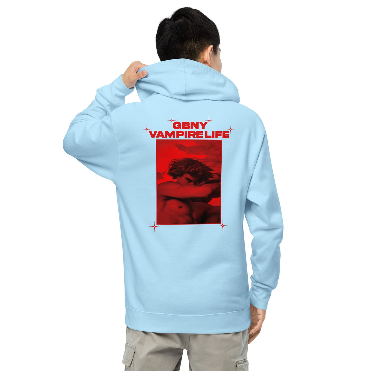 Vamp Life X GBNY "Hiding Angel" Hoodie - Men's