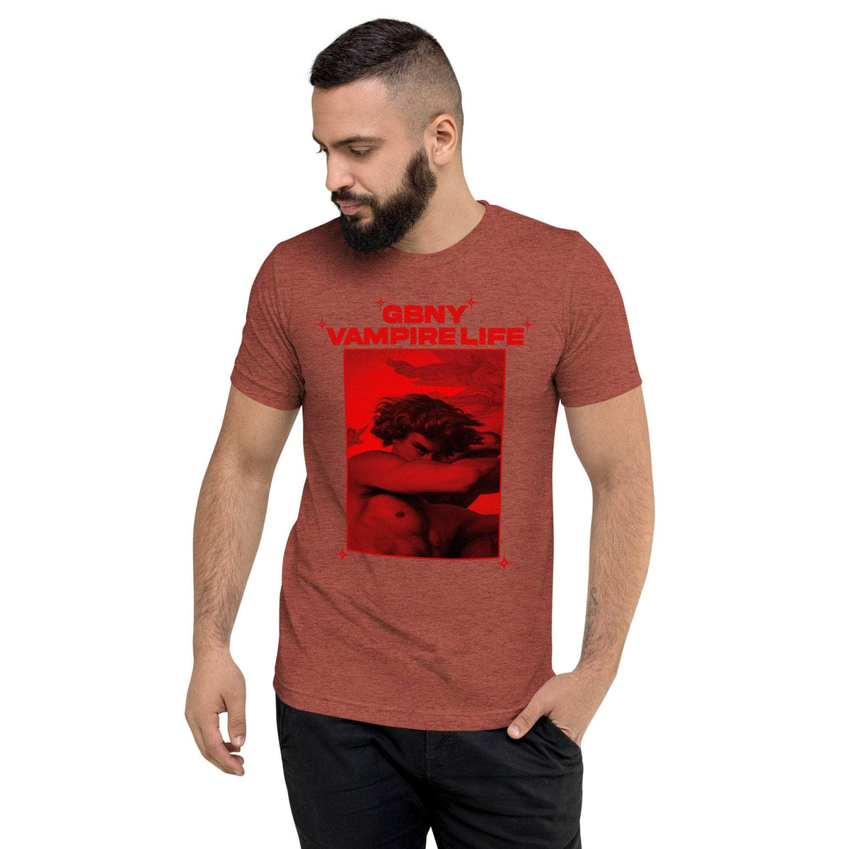 Vamp Life X GBNY "Hiding Angel" T-shirt - Men's