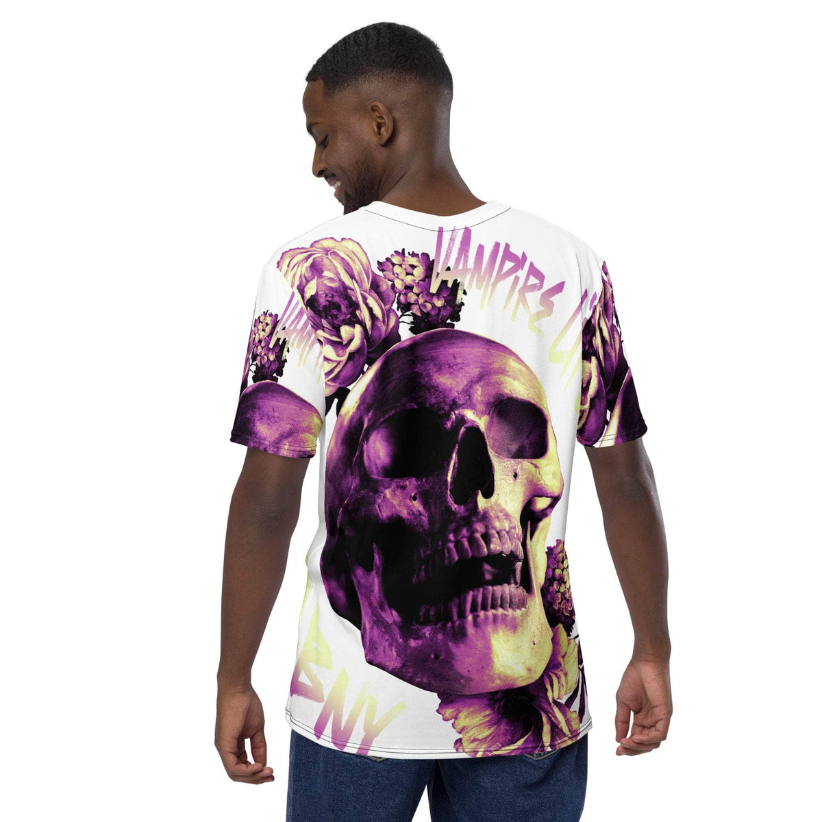 Vamp Life X GBNY "Rising Skull" All Over Print T-shirt - Men's