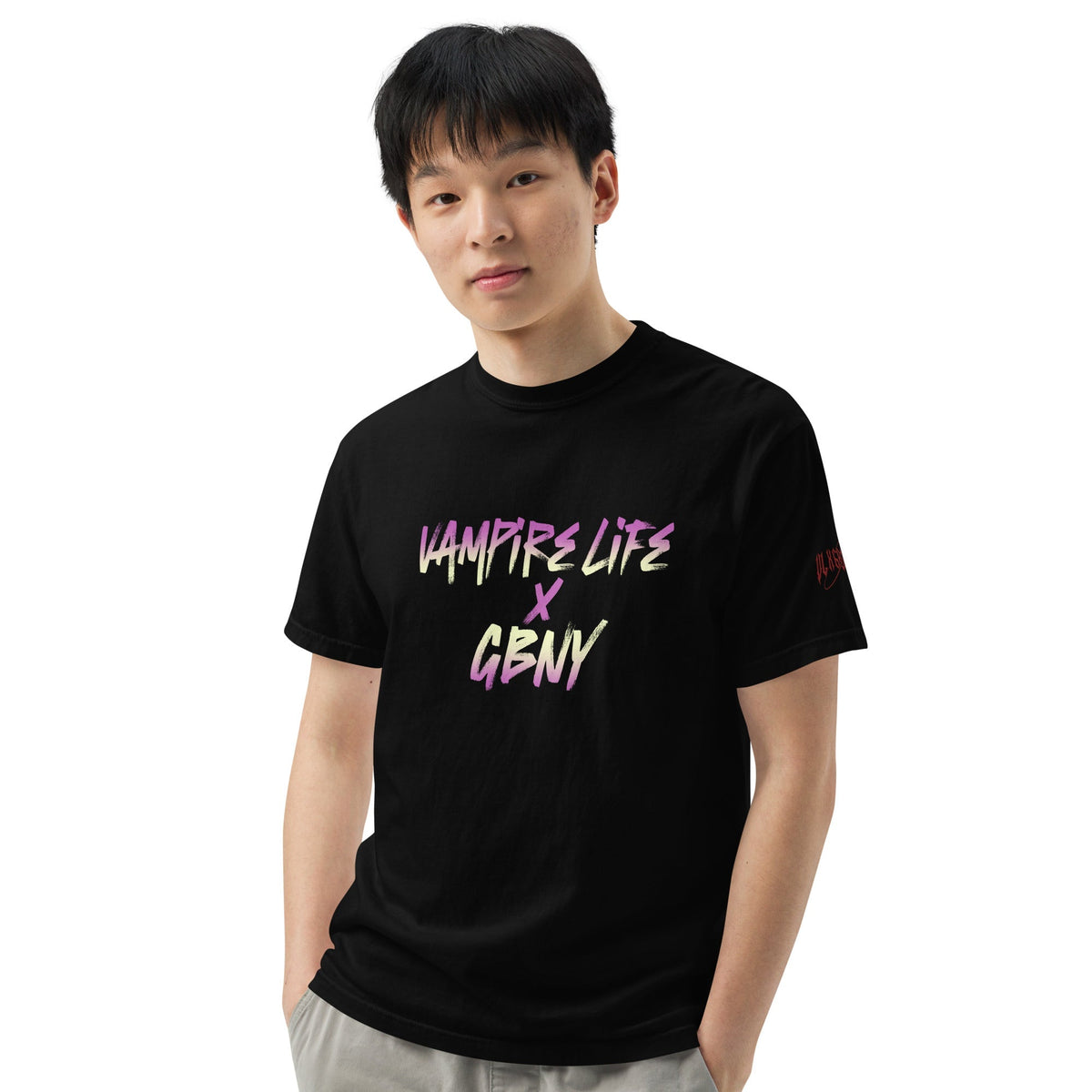 Vamp Life X GBNY "Rising Skull" dyed T-shirt - Men's