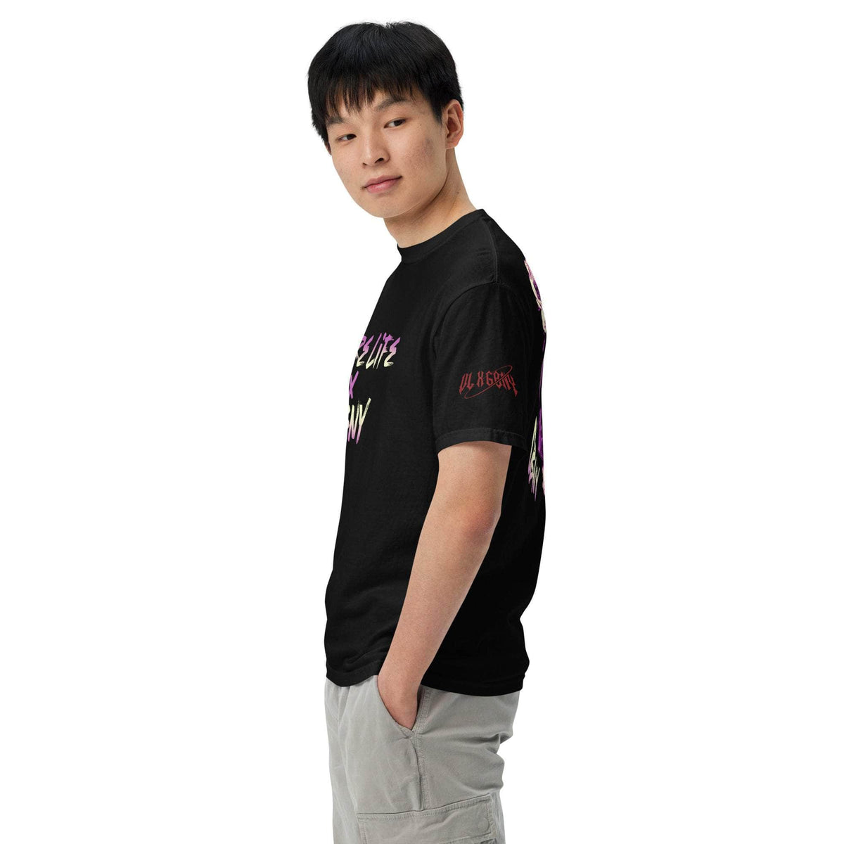 Vamp Life X GBNY "Rising Skull" dyed T-shirt - Men's