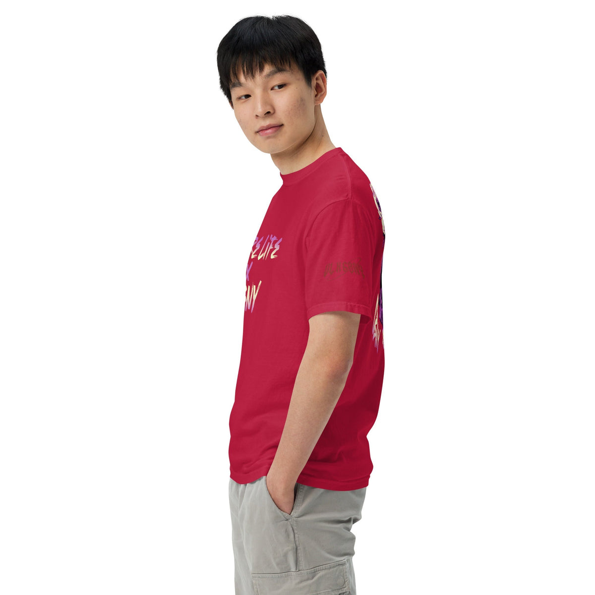 Vamp Life X GBNY "Rising Skull" dyed T-shirt - Men's