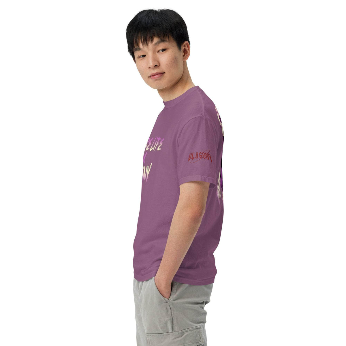 Vamp Life X GBNY "Rising Skull" dyed T-shirt - Men's