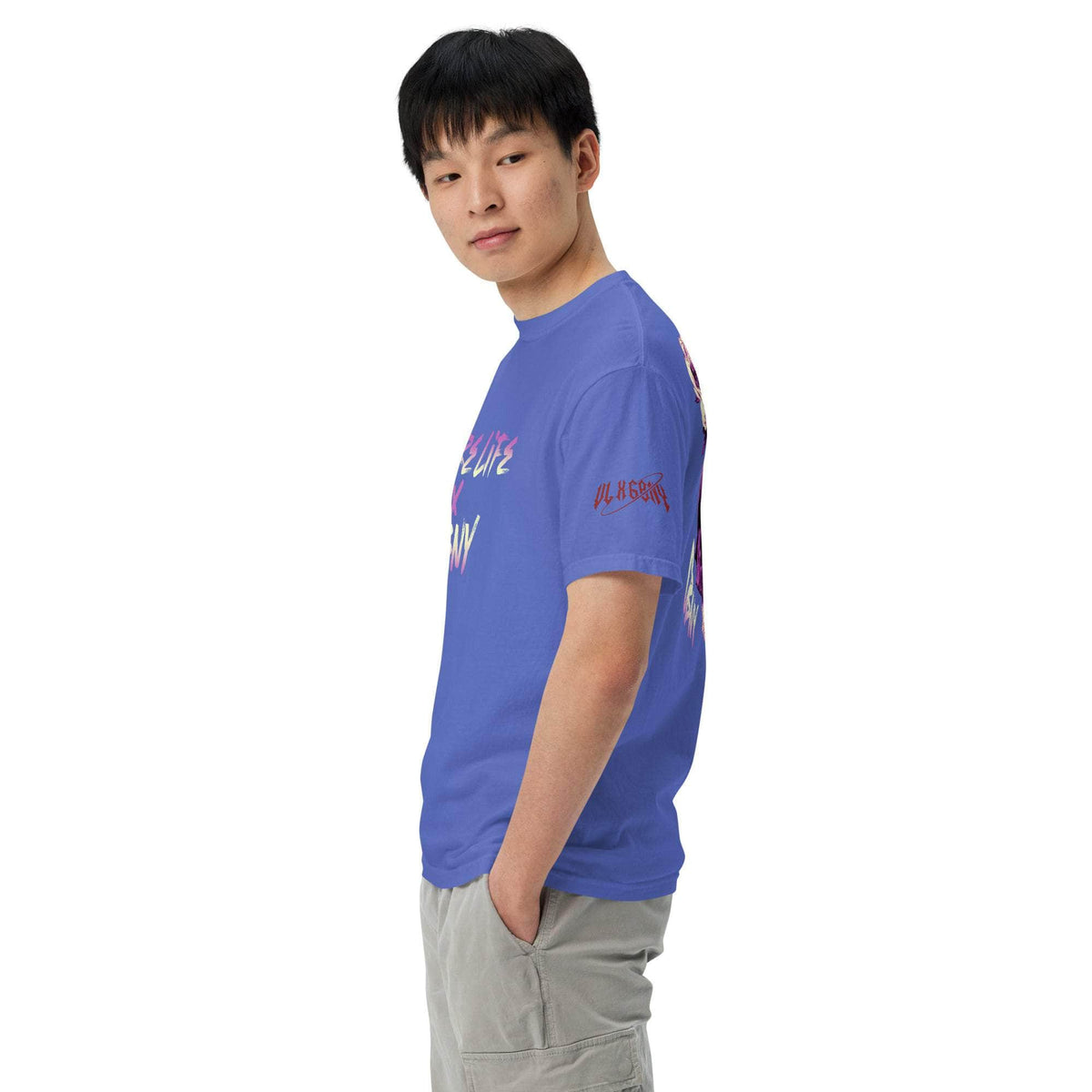 Vamp Life X GBNY "Rising Skull" dyed T-shirt - Men's