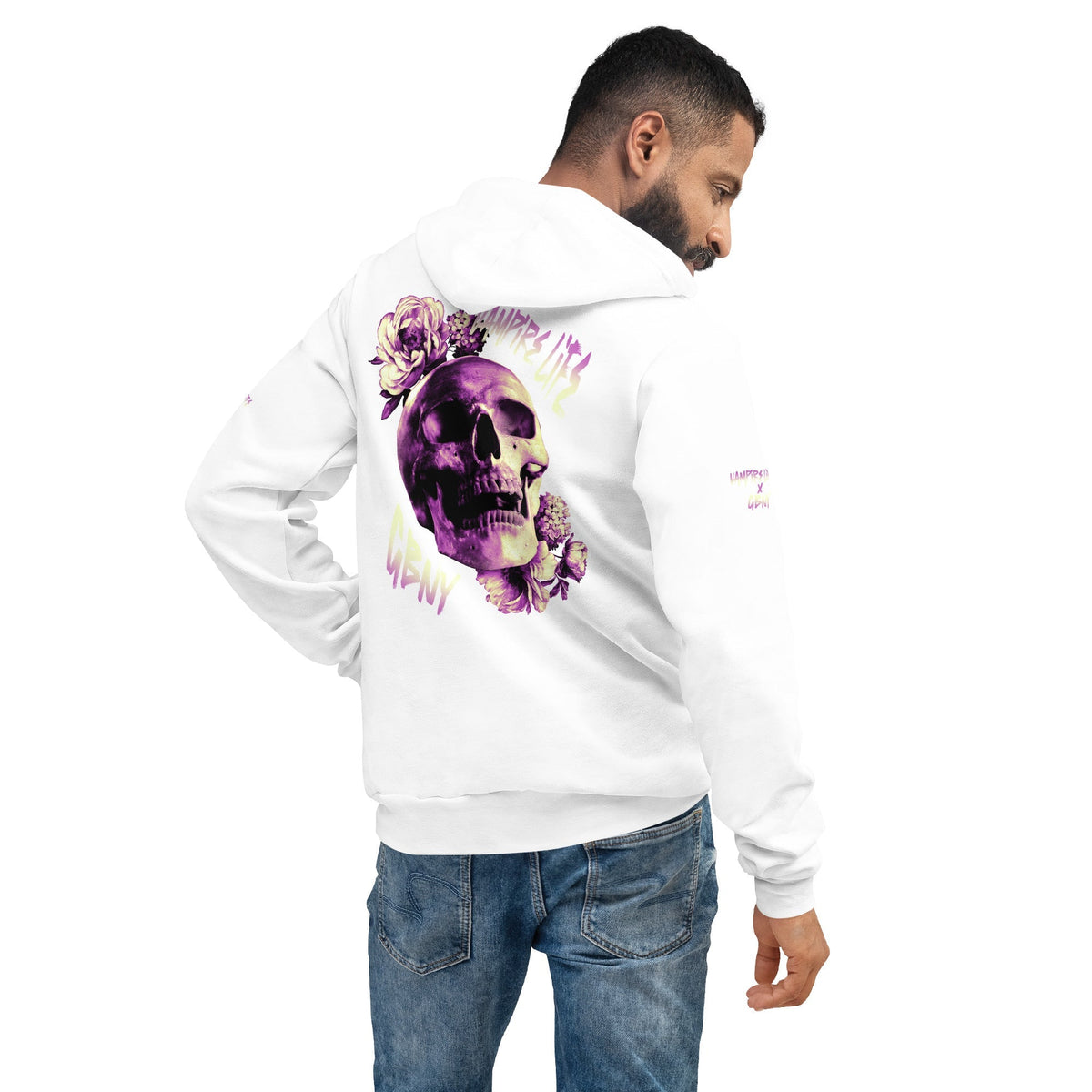 Vamp Life X GBNY "Rising Skull" Hoodie - Men's