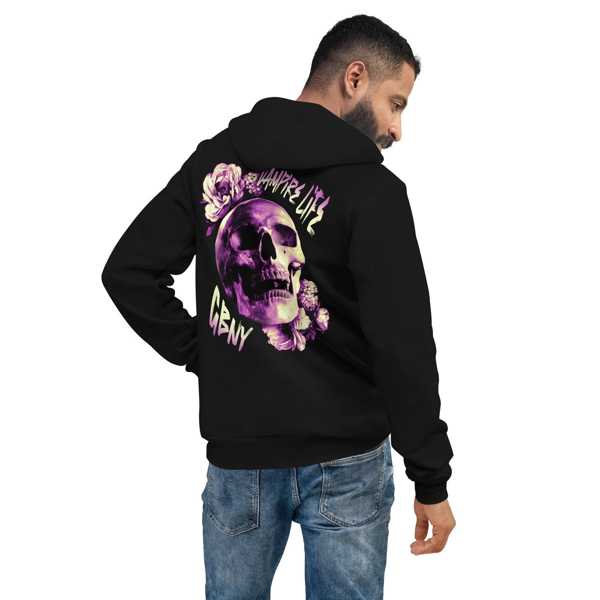 Vamp Life X GBNY "Rising Skull" Super Soft Hoodie - Men's