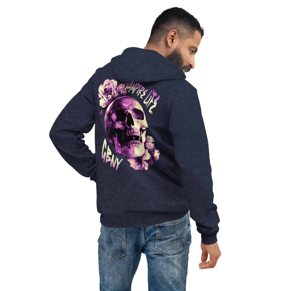 Vamp Life X GBNY "Rising Skull" Super Soft Hoodie - Men's