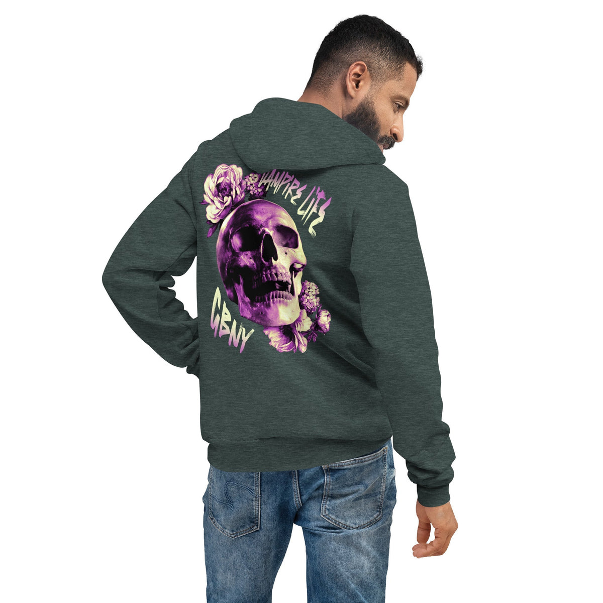 Vamp Life X GBNY "Rising Skull" Super Soft Hoodie - Men's