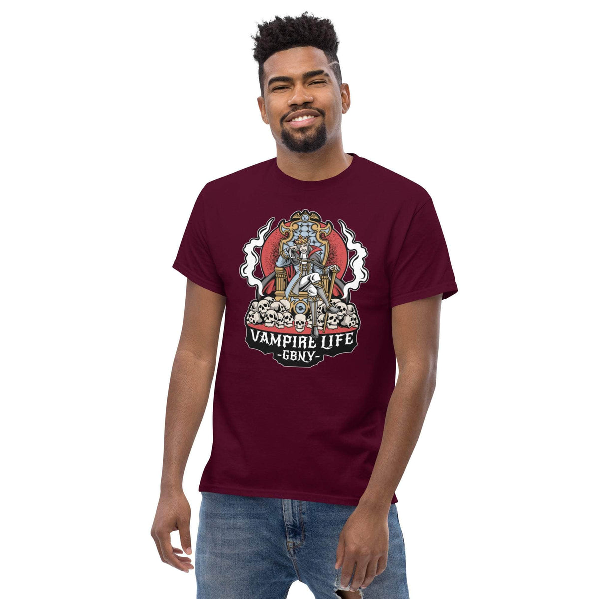Vamp Life x GBNY Scary Skulls Tee - Men's