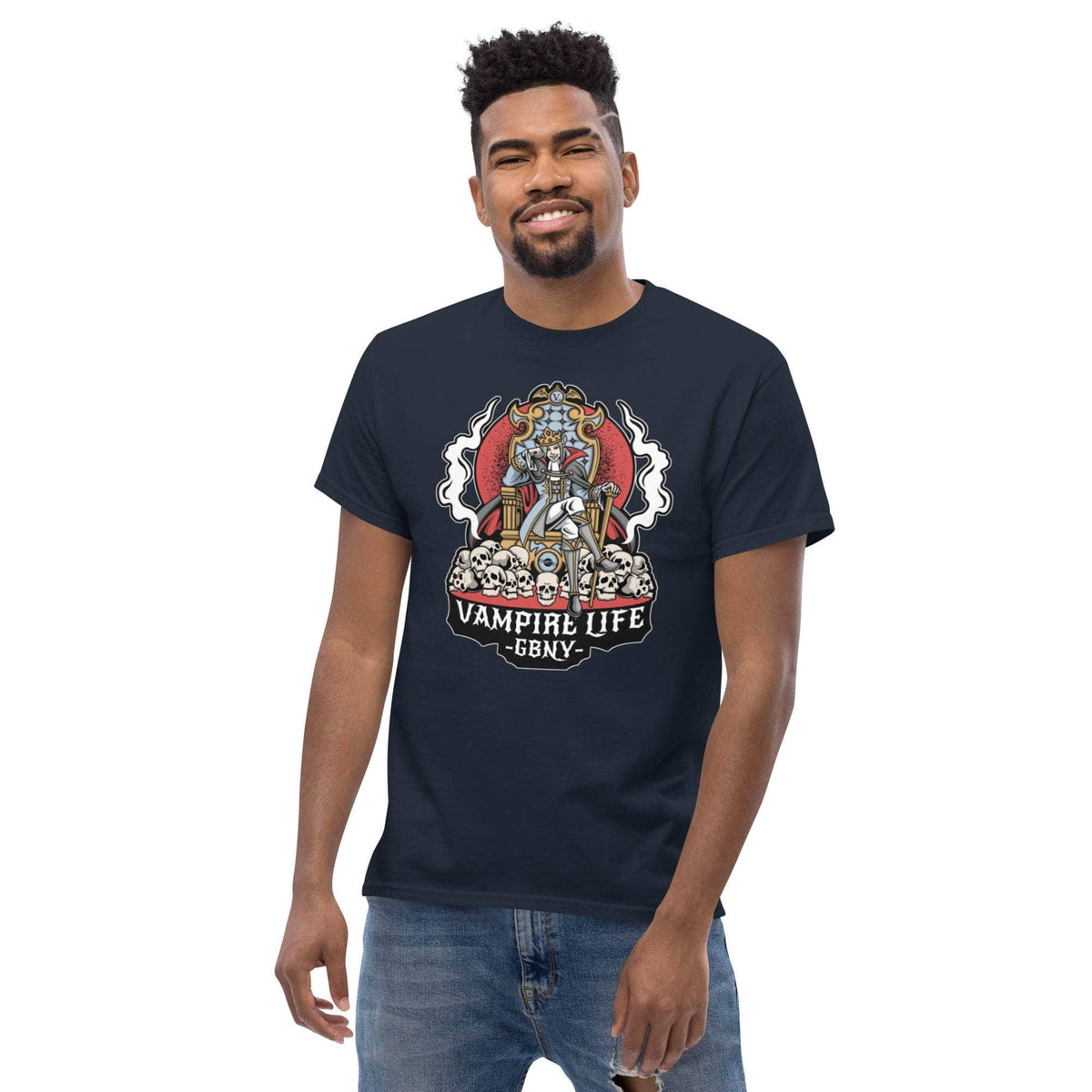 Vamp Life x GBNY Scary Skulls Tee - Men's