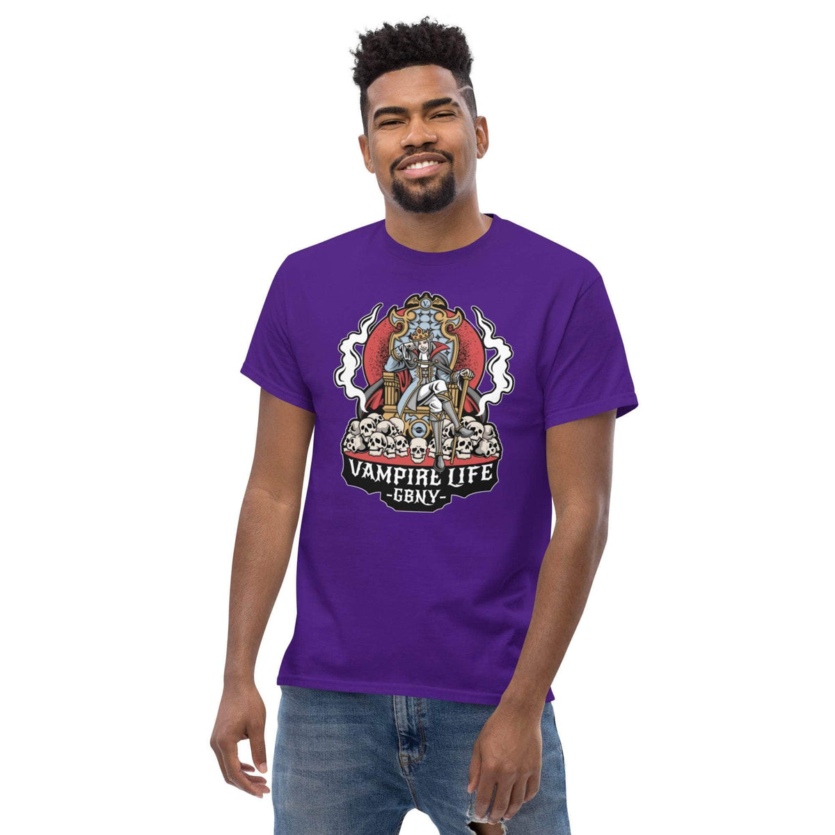 Vamp Life x GBNY Scary Skulls Tee - Men's