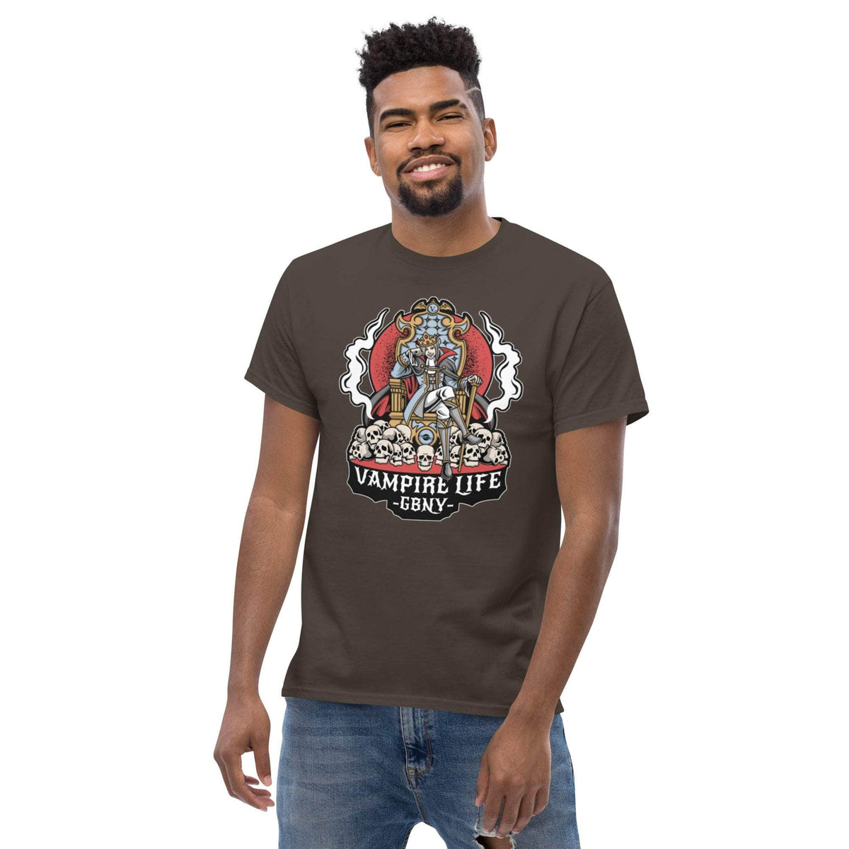 Vamp Life x GBNY Scary Skulls Tee - Men's