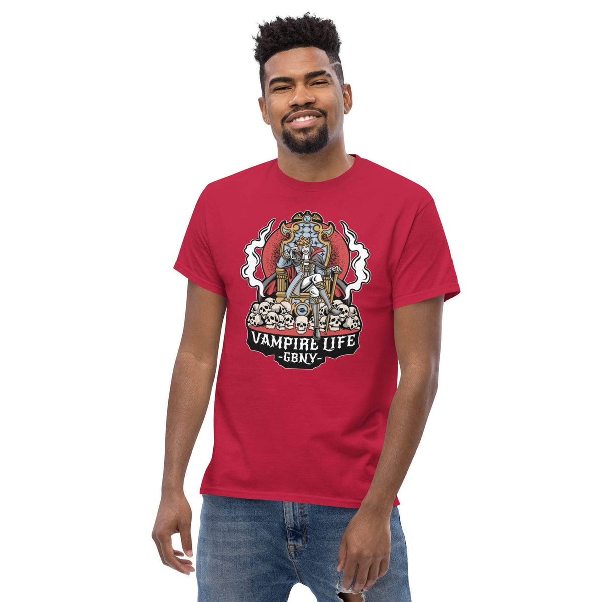 Vamp Life x GBNY Scary Skulls Tee - Men's