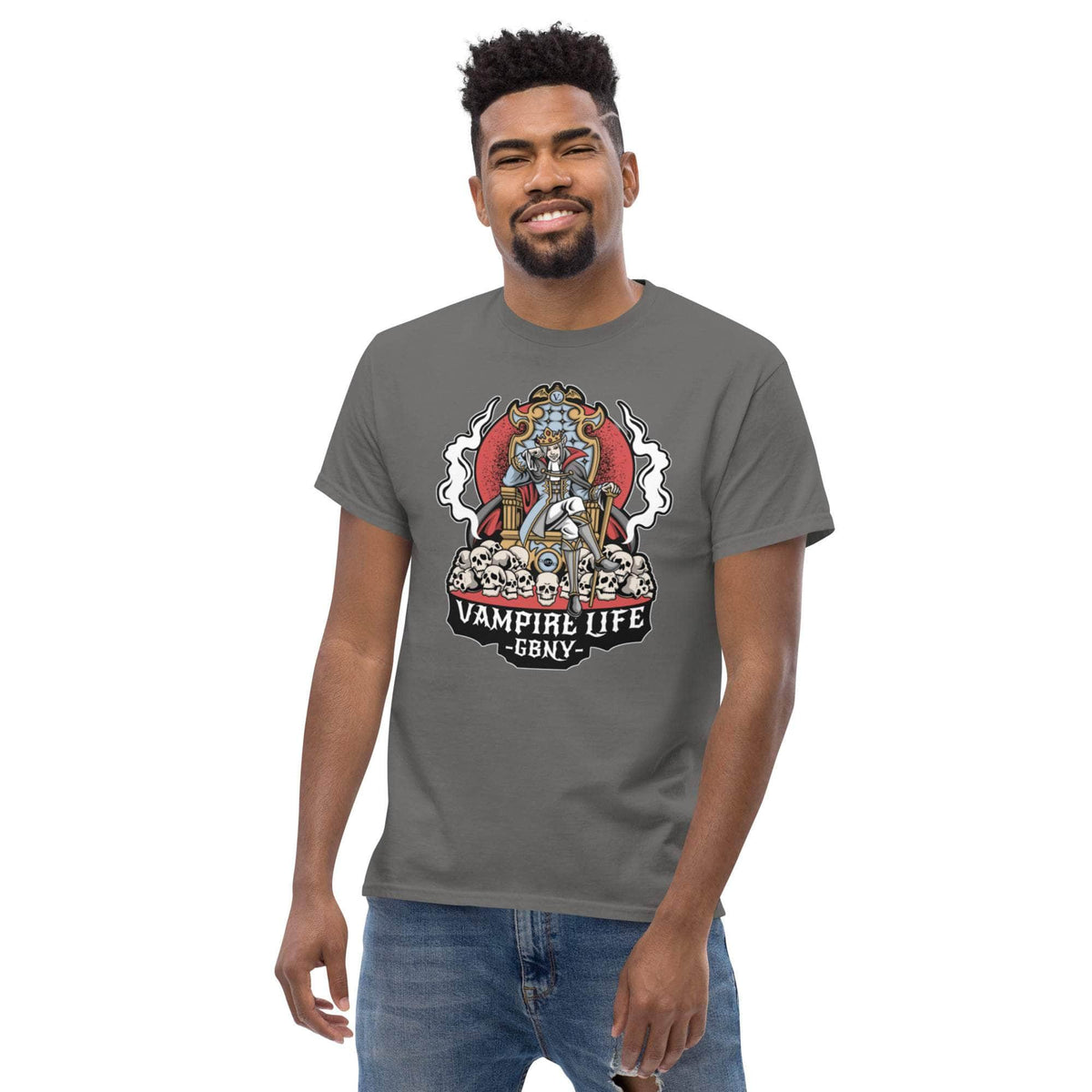 Vamp Life x GBNY Scary Skulls Tee - Men's