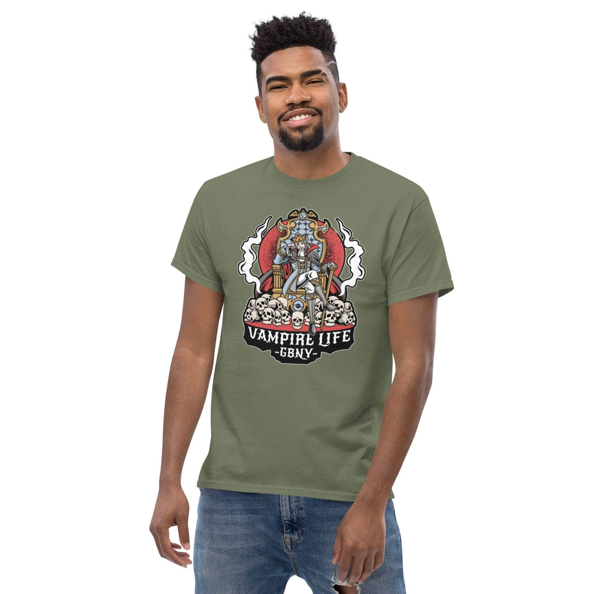 Vamp Life x GBNY Scary Skulls Tee - Men's