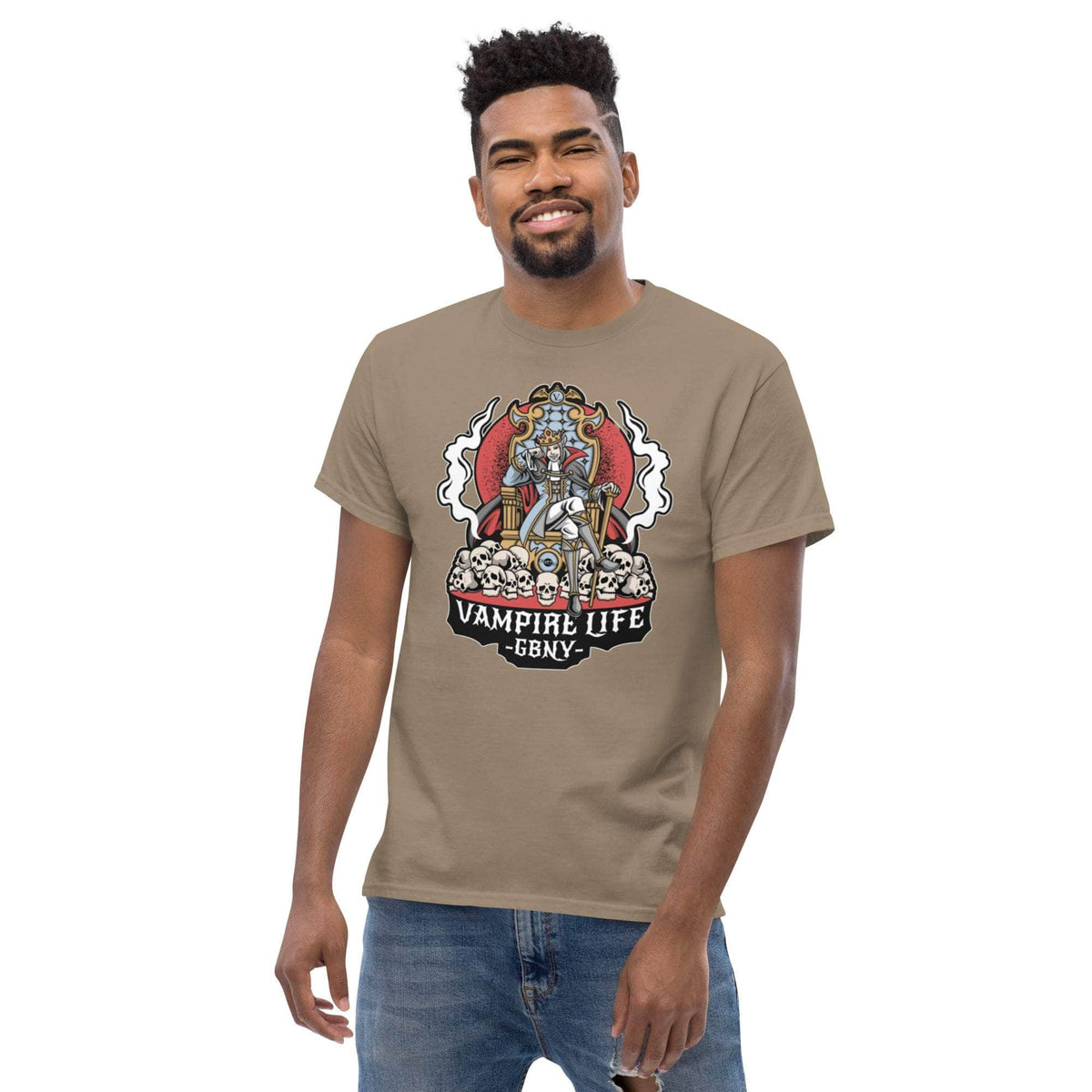 Vamp Life x GBNY Scary Skulls Tee - Men's