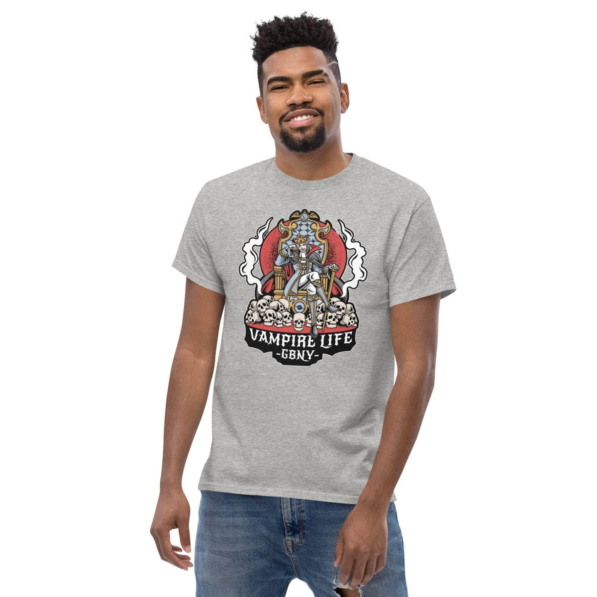 Vamp Life x GBNY Scary Skulls Tee - Men's