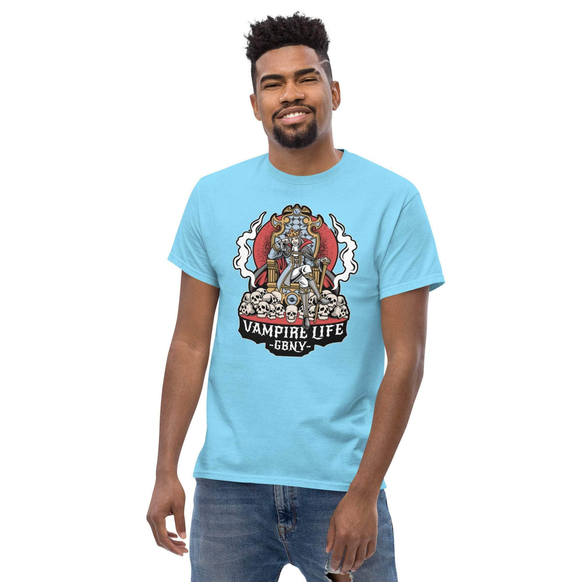 Vamp Life x GBNY Scary Skulls Tee - Men's