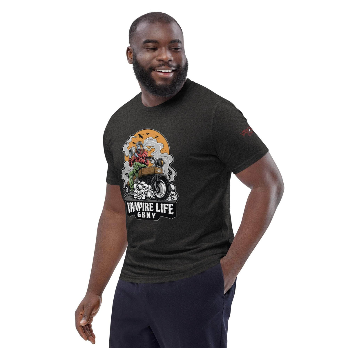 Vamp Life x GBNY Skull Smoky Rider Tee - Men's