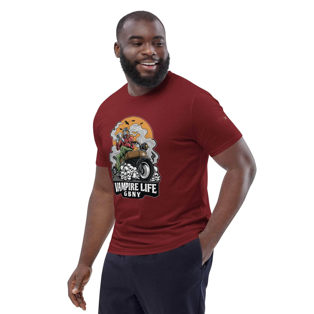 Vamp Life x GBNY Skull Smoky Rider Tee - Men's