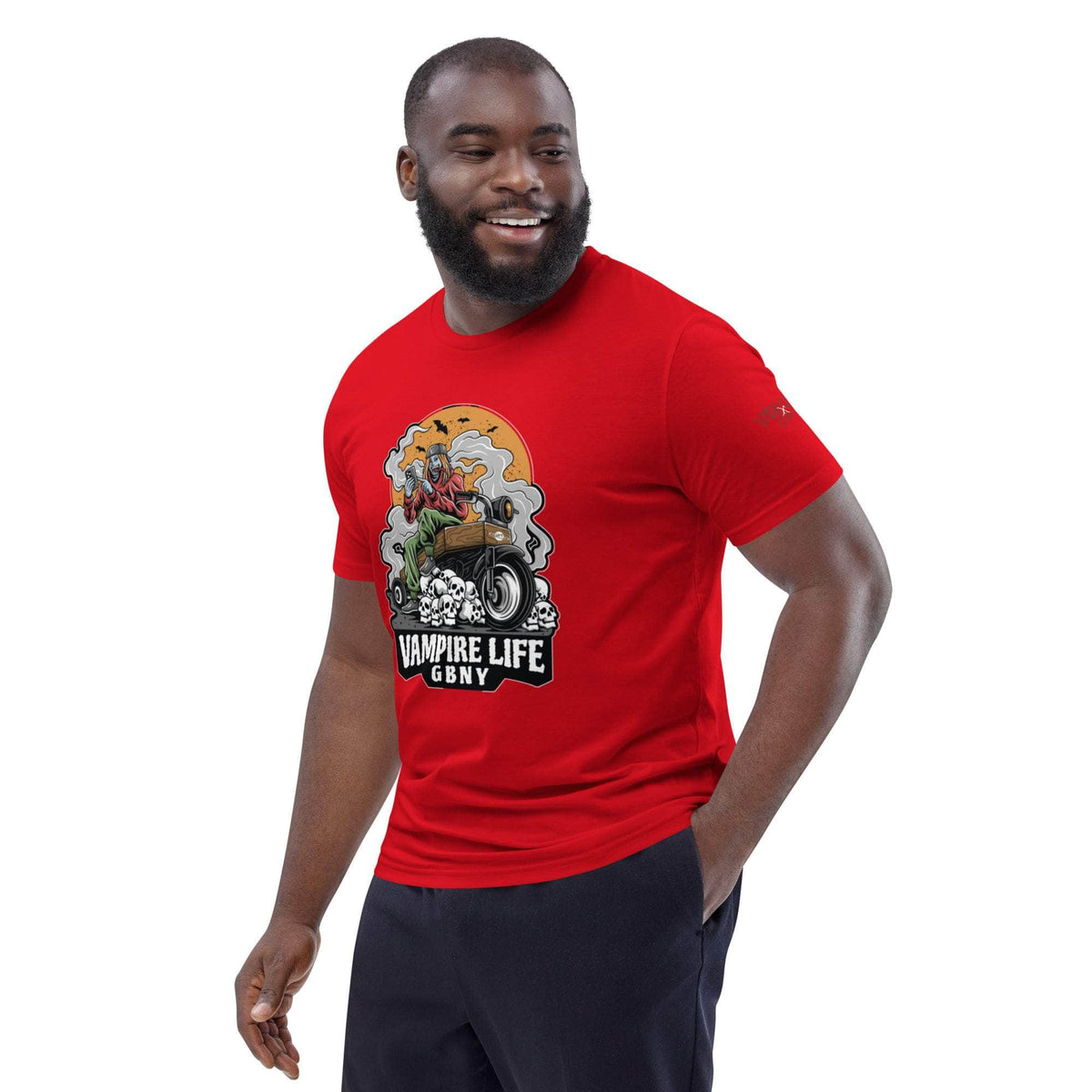 Vamp Life x GBNY Skull Smoky Rider Tee - Men's