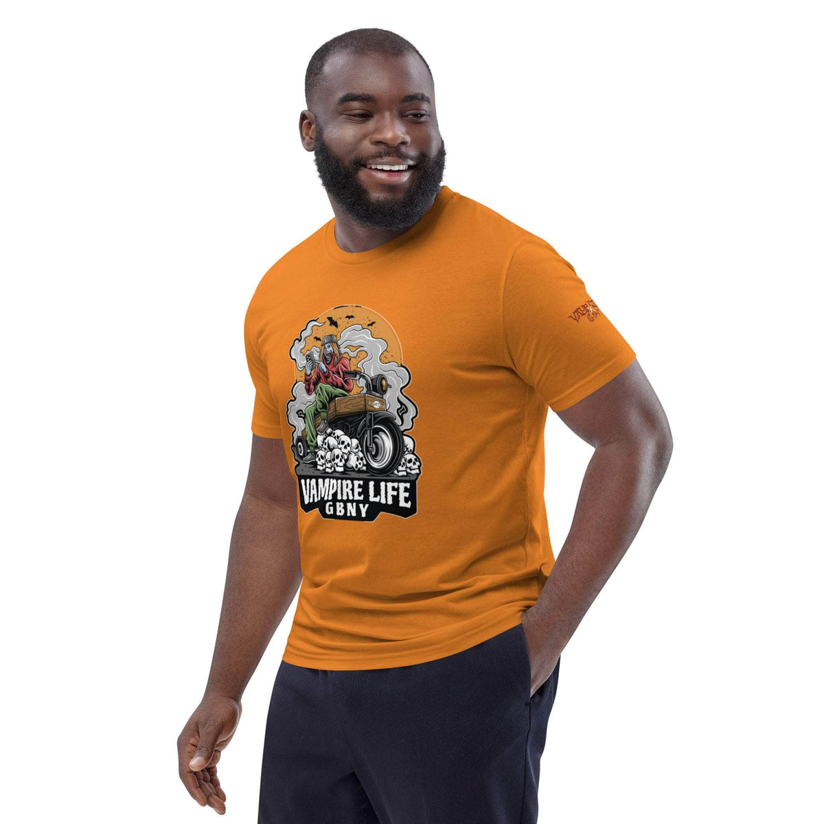 Vamp Life x GBNY Skull Smoky Rider Tee - Men's