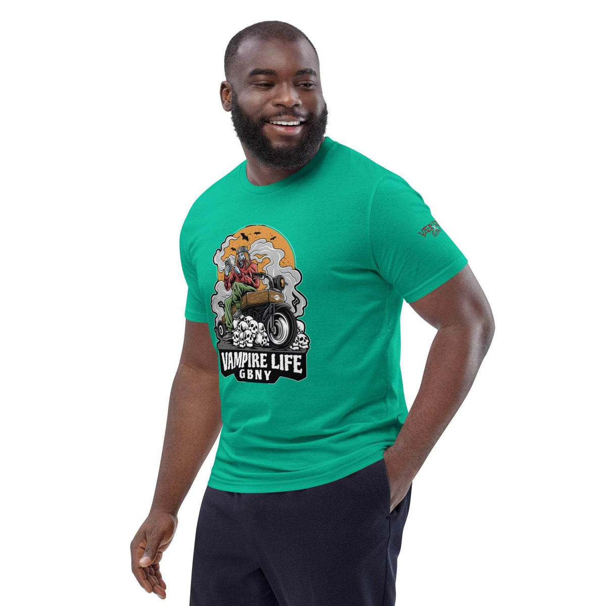 Vamp Life x GBNY Skull Smoky Rider Tee - Men's