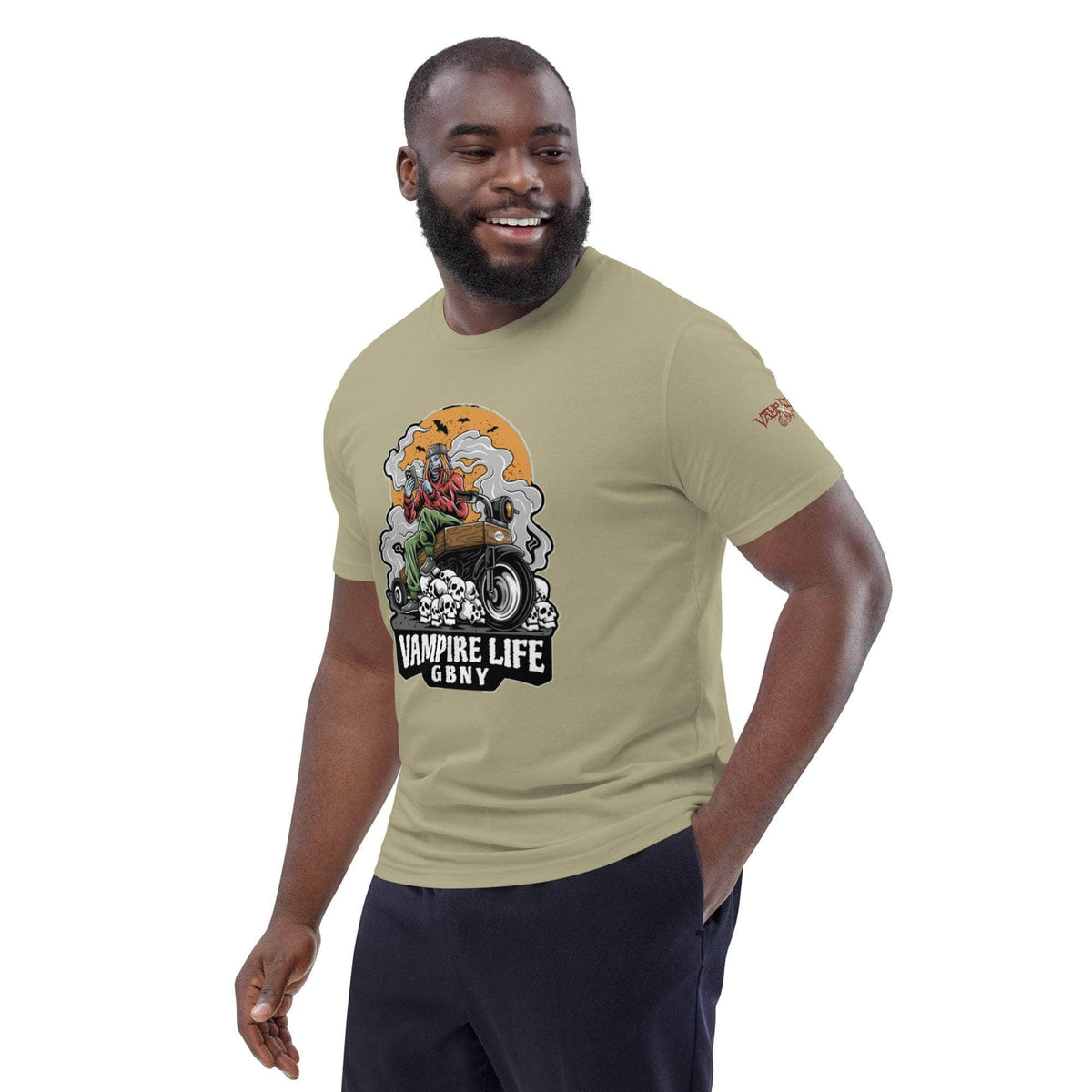 Vamp Life x GBNY Skull Smoky Rider Tee - Men's